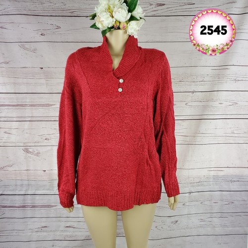 Karen scott red knit - karen,