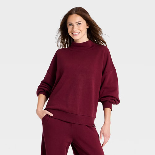 Women mockneck active - women's,